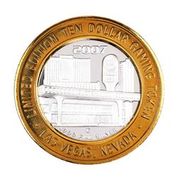 .999 Silver Slots A Fun Casino Las Vegas, NV $10 Limited Edition Casino Gaming Token