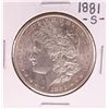 Image 1 : 1881-S $1 Morgan Silver Dollar Coin