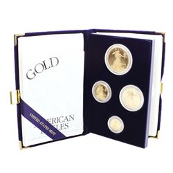 2003 Proof American Gold Eagle (4) Coin Set w/ Box & COA