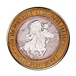 .999 Silver Historic Black Hills Deadwood, SD $10 Casino Limited Edition Gaming Token