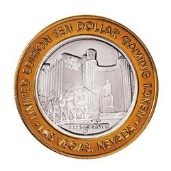 .999 Silver Las Vegas Club $10 Limited Edition Casino Gaming Token