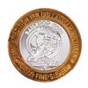 Image 2 : .999 Silver Railroad Pass Casino Henderson, Nevada $10 Limited Edition Gaming Token