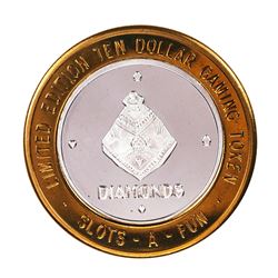 .999 Silver Slots A Fun Casino Las Vegas, NV $10 Limited Edition Casino Gaming Token