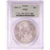 Image 1 : 1884-O $1 Morgan Silver Dollar Coin PCGS MS66 Old Green Holder