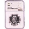 Image 1 : 1963 Proof Franklin Half Dollar Coin NGC PF68