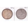 Image 1 : Lot of 1896-1897 $1 Morgan Silver Dollar Coins