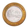 Image 2 : .999 Silver Plaza Hotel & Casino Nevada $10 Gaming Token Limited Edition
