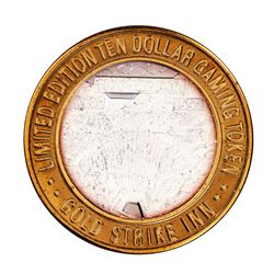 .999 Silver Gold Strike Inn Boulder City, NV $10 Limited Edition Casino Gaming Token