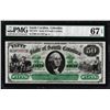 Image 1 : 1872 $50 State of South Carolina Revenue Bond Obsolete Note PMG Superb Gem Unc. 67EPQ