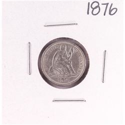 1876 Seated Liberty Dime Coin