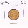 Image 1 : 1852 $2 1/2 Liberty Head Quarter Eagle Gold Coin