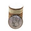 Image 1 : Roll of (20) Brilliant Uncirculated 1964 Kennedy Half Dollar Coins
