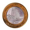 Image 2 : .999 Silver California Hotel Las Vegas Nevada $10 Casino Limited Edition Gaming Token