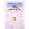 Image 1 : No Date $1 Palau Golden Panda Gold Coin PCGS MS70