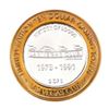 Image 1 : .999 Silver Las Vegas Club Nevada $10 Casino Limited Edition Gaming Token