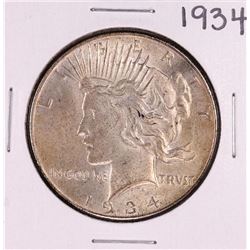 1934 $1 Peace Silver Dollar Coin