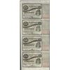 Image 1 : Uncut Sheet of (4) State of Louisiana Baby Bond Obsolete Notes
