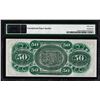 Image 2 : 1872 $50 State of South Carolina Revenue Bond Obsolete Note PMG Superb Gem Unc. 67EPQ