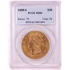 Image 1 : 1880-S $20 Liberty Head Double Eagle Gold Coin PCGS MS61