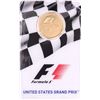 Image 1 : 2016 $25 Proof Solomon Islands Formula One United States Grand Prix Gold Coin