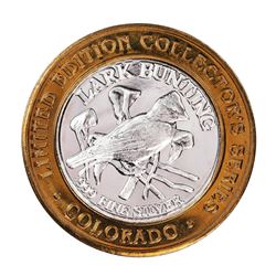 .999 Silver Colorado Central Station Casino $10 Casino Limited Edition Gaming Token