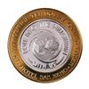 Image 1 : .999 Silver Hotel San Remo Las Vegas, Nevada $10 Casino Limited Edition Gaming Token