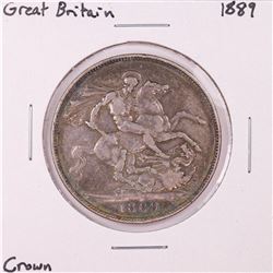 1889 Great Britain Silver Crown Coin