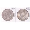 Image 1 : Lot of (2) 1883-O $1 Morgan Silver Dollar Coins