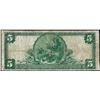 Image 2 : 1902 $5 Wells Fargo National Bank of San Francisco, CA CH# 5105 National Currency Note