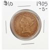 Image 1 : 1905-S $10 Liberty Head Eagle Gold Coin
