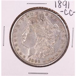 1891-CC $1 Morgan Silver Dollar Coin