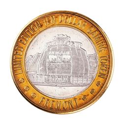 .999 Silver Sam Boyd's Fremont Las Vegas $10 Casino Limited Edition Gaming Token