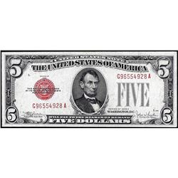 1928E $5 Legal Tender Note