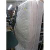 Image 1 : QUEENSIZE BOXSPRING & MATTRESS WITH ROLLER FRAME
