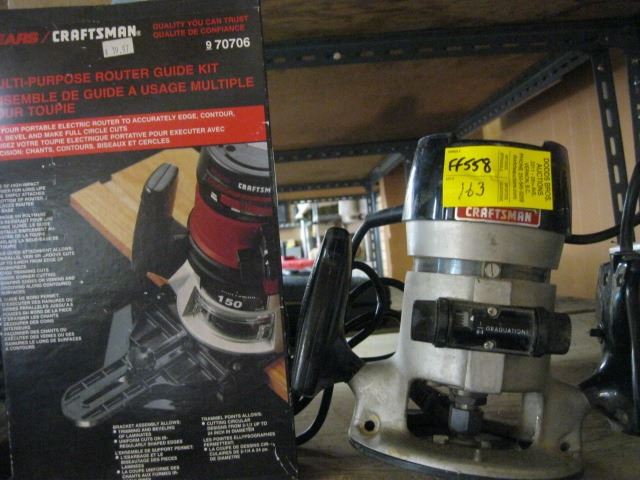 Craftsman Router Guide Kit CRAFTSMAN ROUTER, ROUTER GUIDE KIT