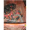 Image 1 : BIN OF MISC CLAMPS, SPRING CLAMPS, C-CLAMP, CORNER CLAMP ETC.