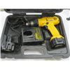 Image 2 : DEWALT 12 VOLT DRILL WITH 2 BATTERIES & CHARGER