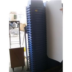 30 - D-8" X W-11" X L-17" BLUE BIN