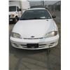 Image 1 : 2001 WHITE CHEVROLET CAVALIER VIN# 3G1JC5240133045 166763 KM
