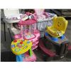 Image 2 : 1 LOT OF KIDS TOYS, CRIB & HIGHCHAIR