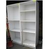 Image 1 : 2 WHITE 6' X 2' SHELF UNIT