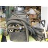 Image 1 : YELLOW WET/DRY SHOP VAC WITH ATTACHMENTS & HOSES