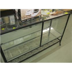 4' X 1'4" GLASS/METAL SHOWCASE