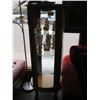 Image 1 : OAK ROUND GLASS DISPLAY UNIT
