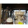 Image 1 : 1 LOT OF FIGURINES (MUSICAL CAROUSEL, CERAMIC CLOCK, NUTCRACKER BALLET MUSICAL EGG)