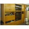 Image 1 : LARGE TEAK WALL UNIT
