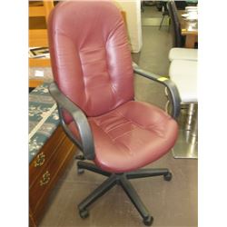 MAROON DESK CHAIR