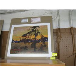 GROUP OF 7 PRINT "THE JACK PINE" BY TOM THOMSON