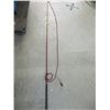Image 2 : BIN OF ASSORTED HORSE TACK, WHIP
