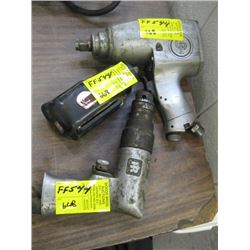 1/2" AIR IMPACT, 3/8" BUTTERFLY IMPACT, AIR DRILL